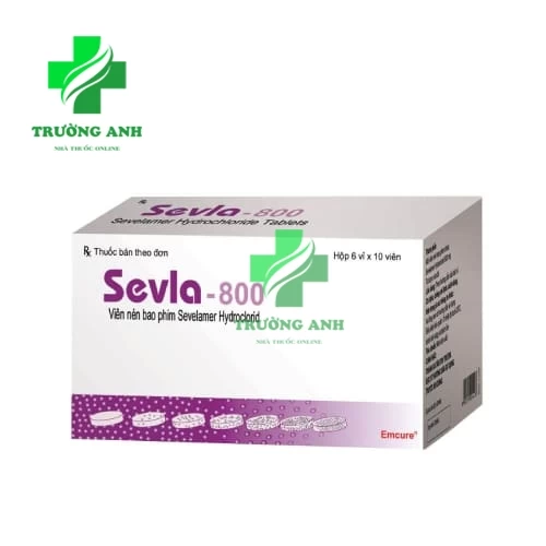 Sevla 800 - Thuốc điều trị bệnh thận của Ấn Độ